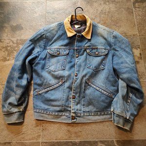 Vintage Wrangler Lined Denim Jacket
